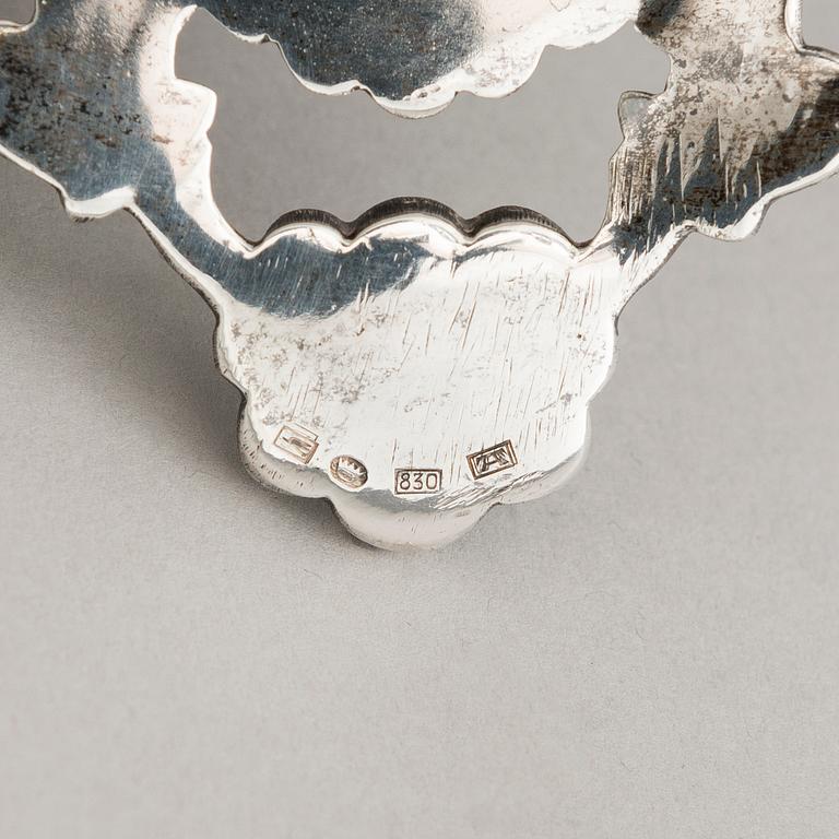 An Italian silver centrepiece bowl, Mazzucato, Agma, Milano, mid-20th Century.