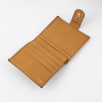 Céline, a vintage bag and a wallet.