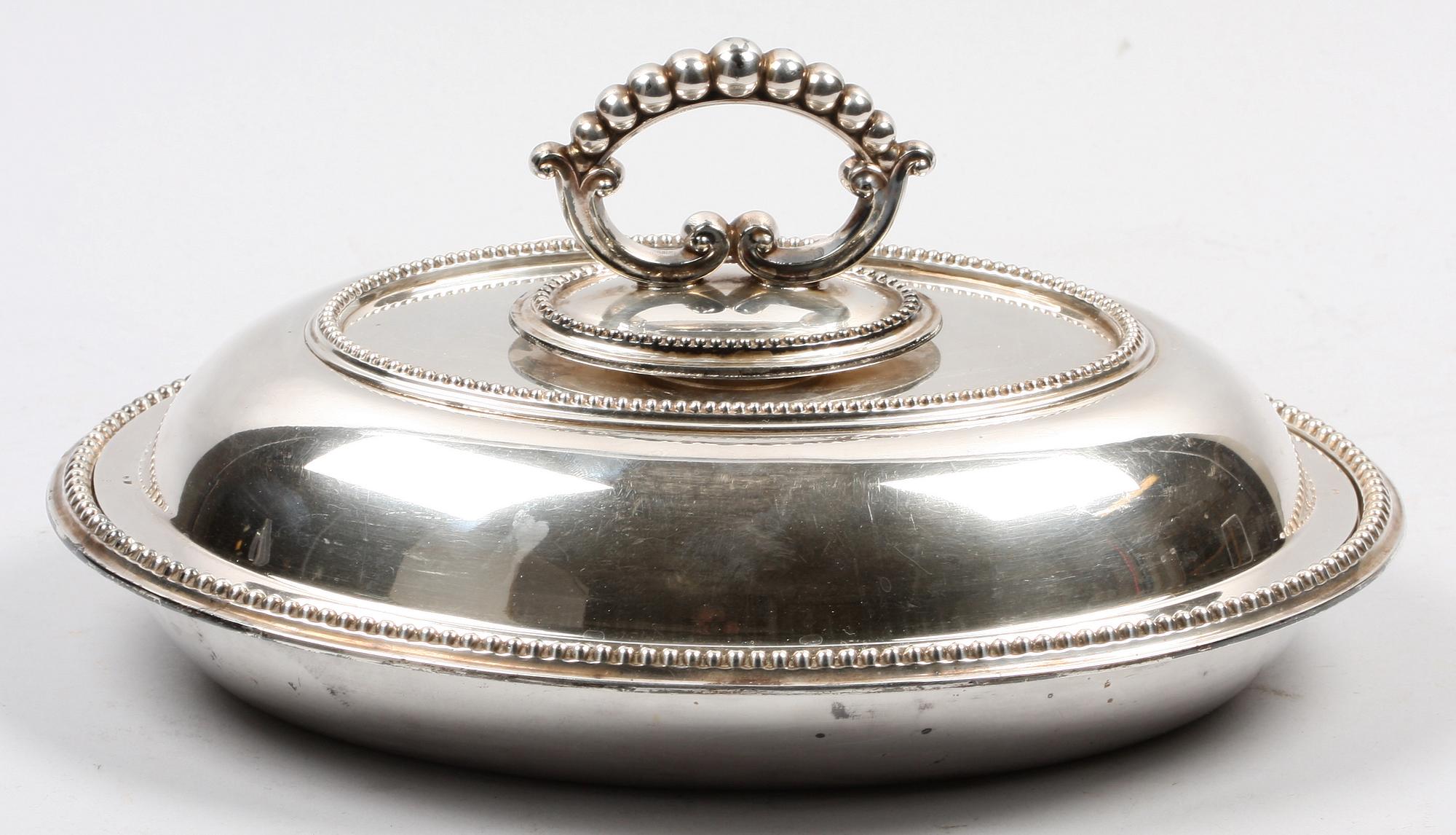 DUBBELKAROTT. Nysilver. Harrods.
