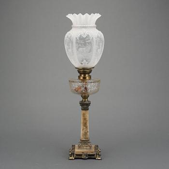 BORDSFOTOGENLAMPA, 1800-talets slut.