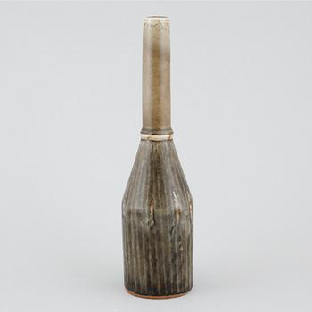 Unique stoneware vase by CARL-HARRY STÅLHANE, Rörstrand, signed and dated -58.