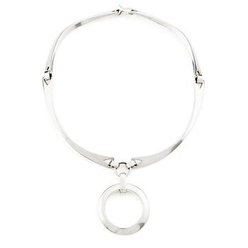 648. Sven-Erik Högberg, a necklace, sterling silver, Gothenburg 1991.