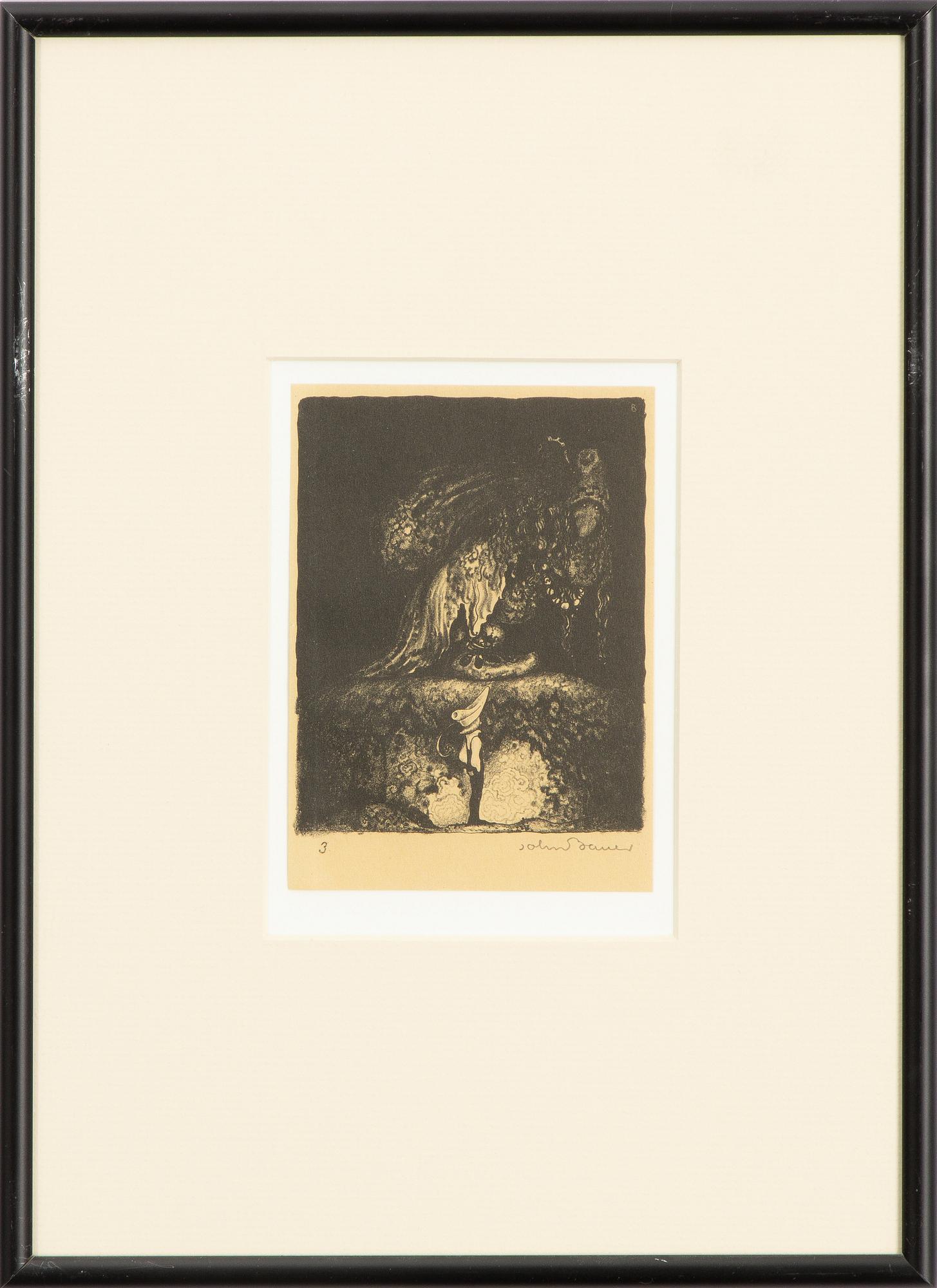 John Bauer, "-God kväll farbror sa' pojken";.