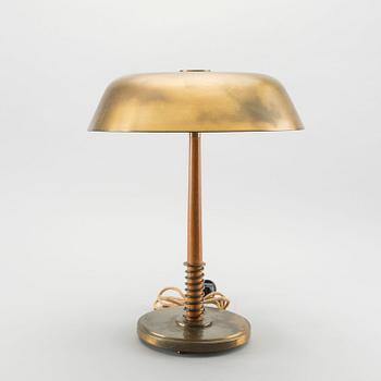 a 1940's Scandinavian table lamp.