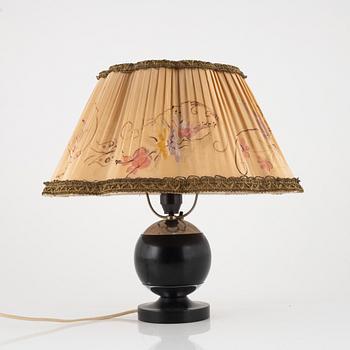 Table lamp, 1930s.