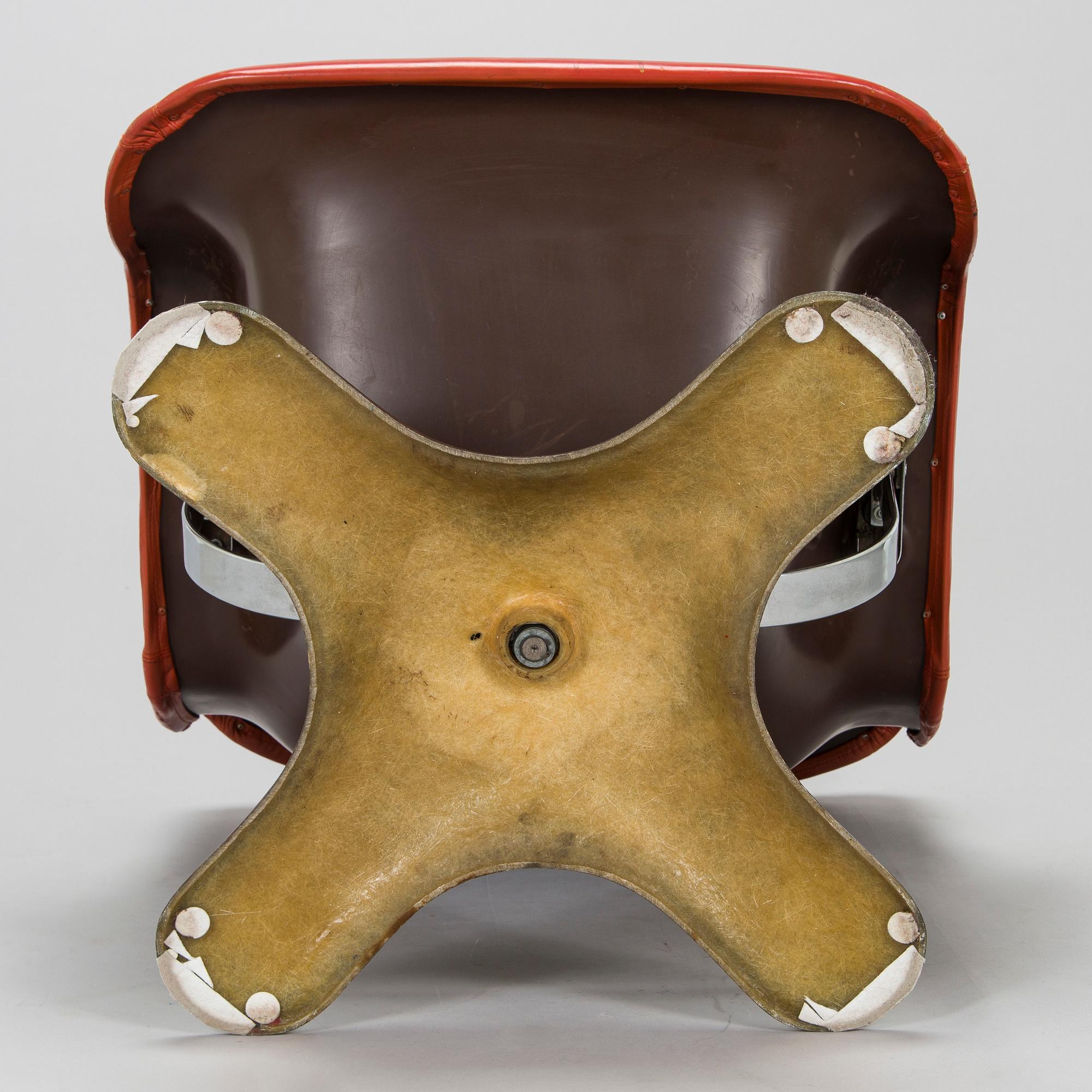 Yrjö Kukkapuro, nojatuoli, "Karuselli" Haimi, 1960-luku.