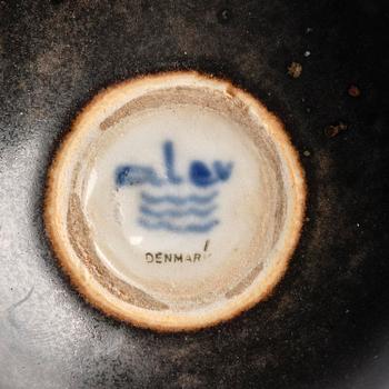 Alev Ebüzziya Siesbye, skål, unik, stengods, Royal Copenhagen, Danmark, 1960-tal.