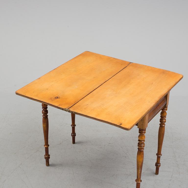 A Swedish 19th century games table.