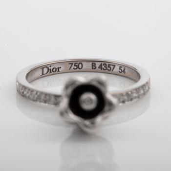 A Dior 'Muguet' ring. Set with brilliant-cut diamonds, total carat weight circa 0.75 ct.