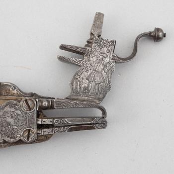 Wheel lock, first half of the 17th century.