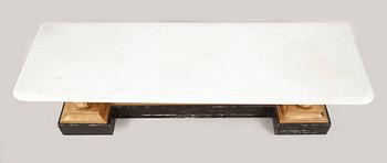 SPEGEL samt KONSOLBORD, nyrokoko, 1800-andra hälft.