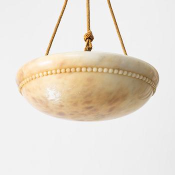 Takampel, alabaster, 1920-tal.