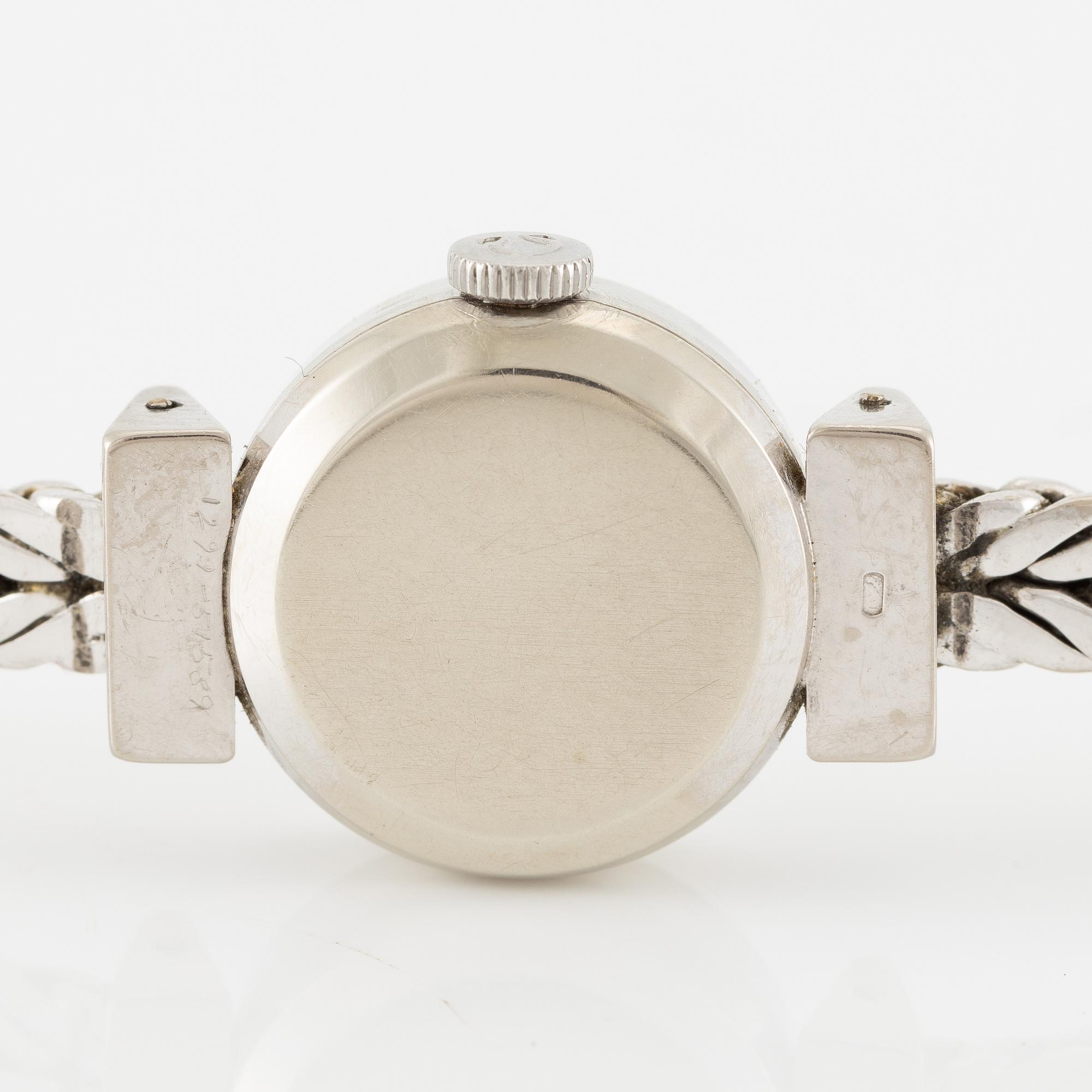 Omega, armbandsur, 18K guld, 17 mm.