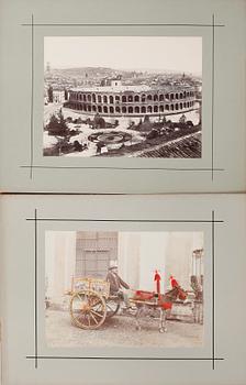 FOTOGRAFIER,  18 st, Italien 1800-talets slut.
