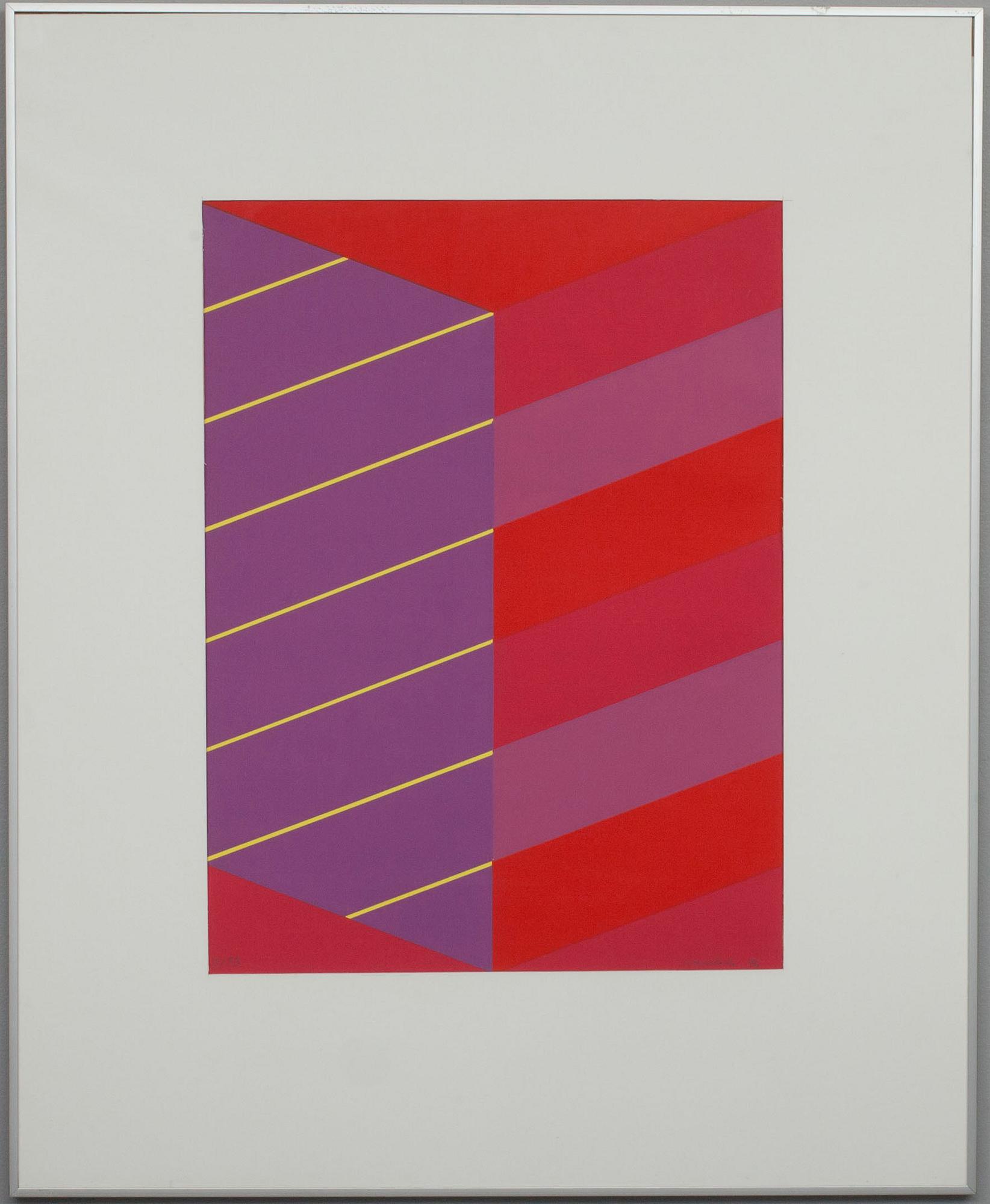 JORMA HAUTALA, serigrafi, numrerad 9/35, signerad och daterad -76.