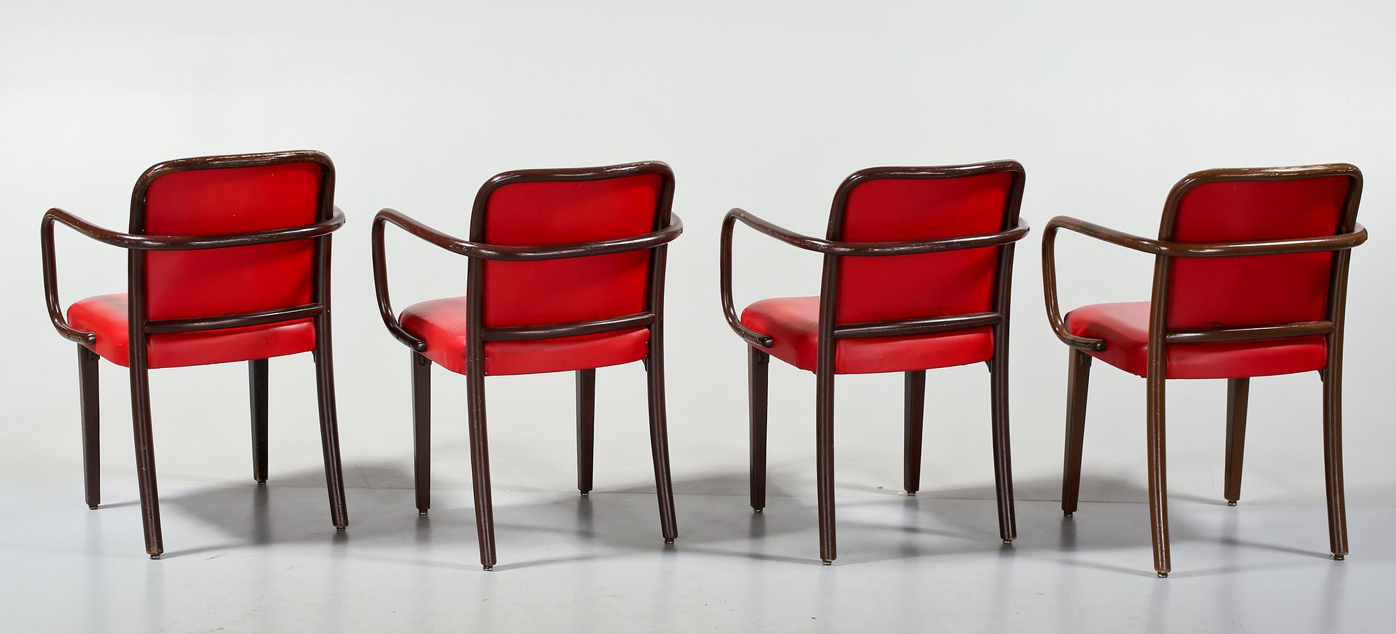 KARMSTOLAR, 4 st, Thonet, 1900-talets första hälft.