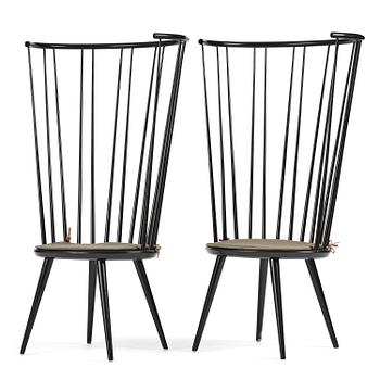 126. Mårten Cyrén, a pair of "Storängen" chairs, Storängen Design, Sweden, post 2017.