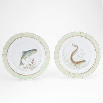 TALLRIKAR, ett par, porslin, Royal Copenhagen, 1900-tal.