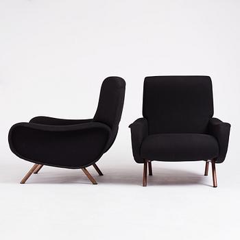 Marco Zanuso, a pair of 'Lady Chairs', Arflex, Italy, post 1951.