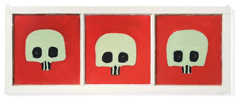 Jan Håfström, "Toteninsel (Skulls)".