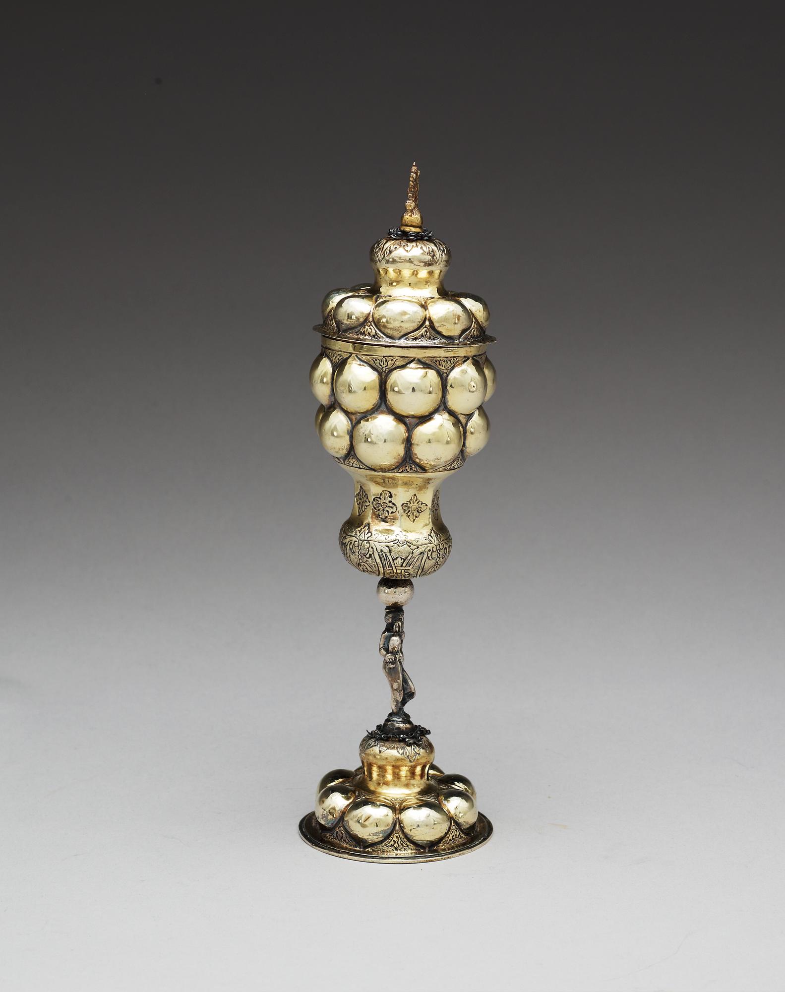 POKAL med lock, icke identifierad mästare Moskva 1745.