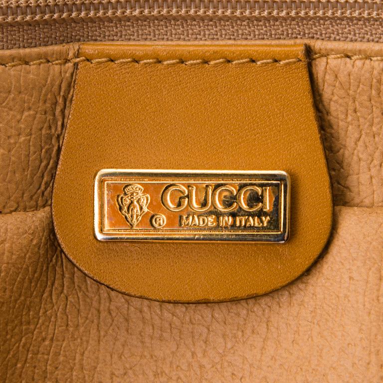 GUCCI Vintage Micro Monogram Cross Body Bag.