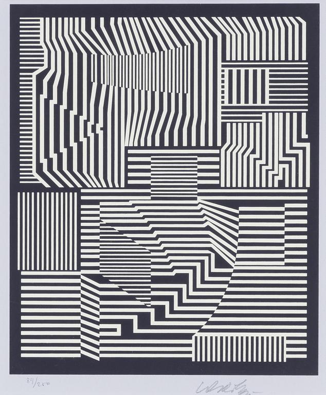 Victor Vasarely, Untitled.