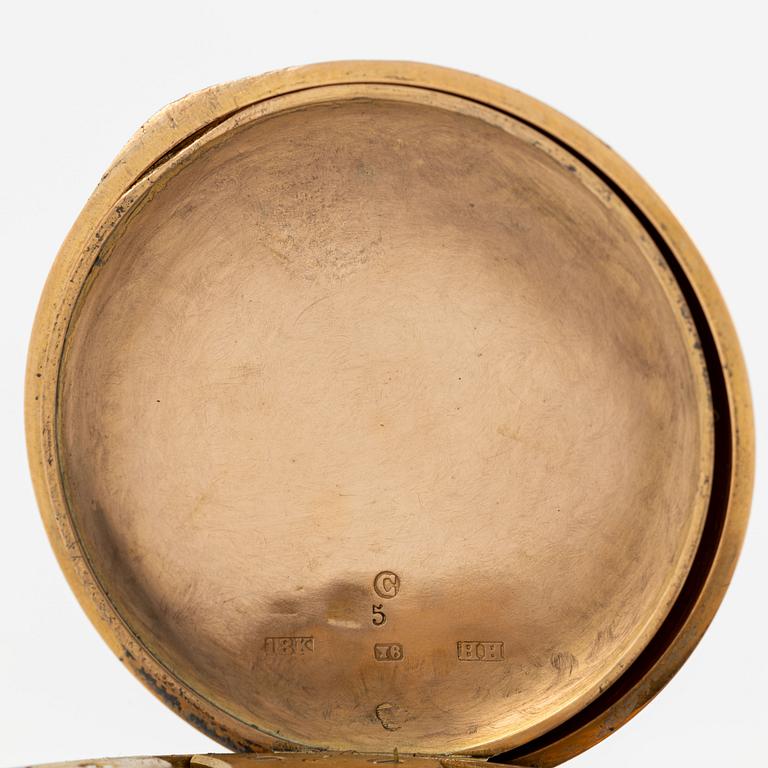 Halda, pocket watch, 40 mm.