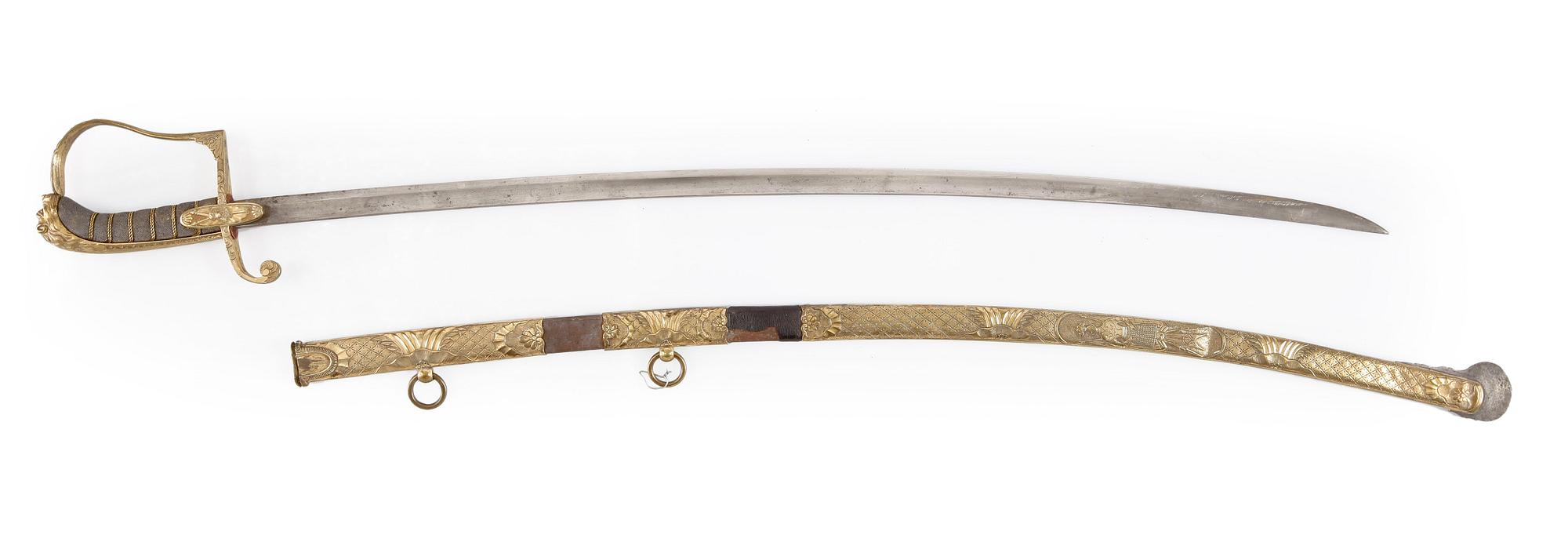 SABEL, Sverige, m/1824, för officer.