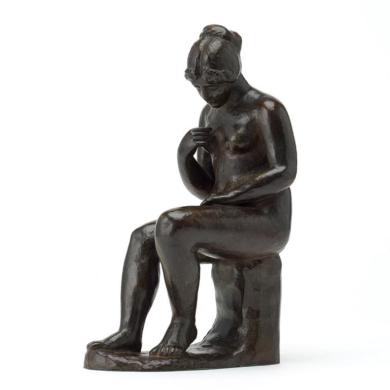 Aristide Maillol, "Femme assise" (Woman seated).