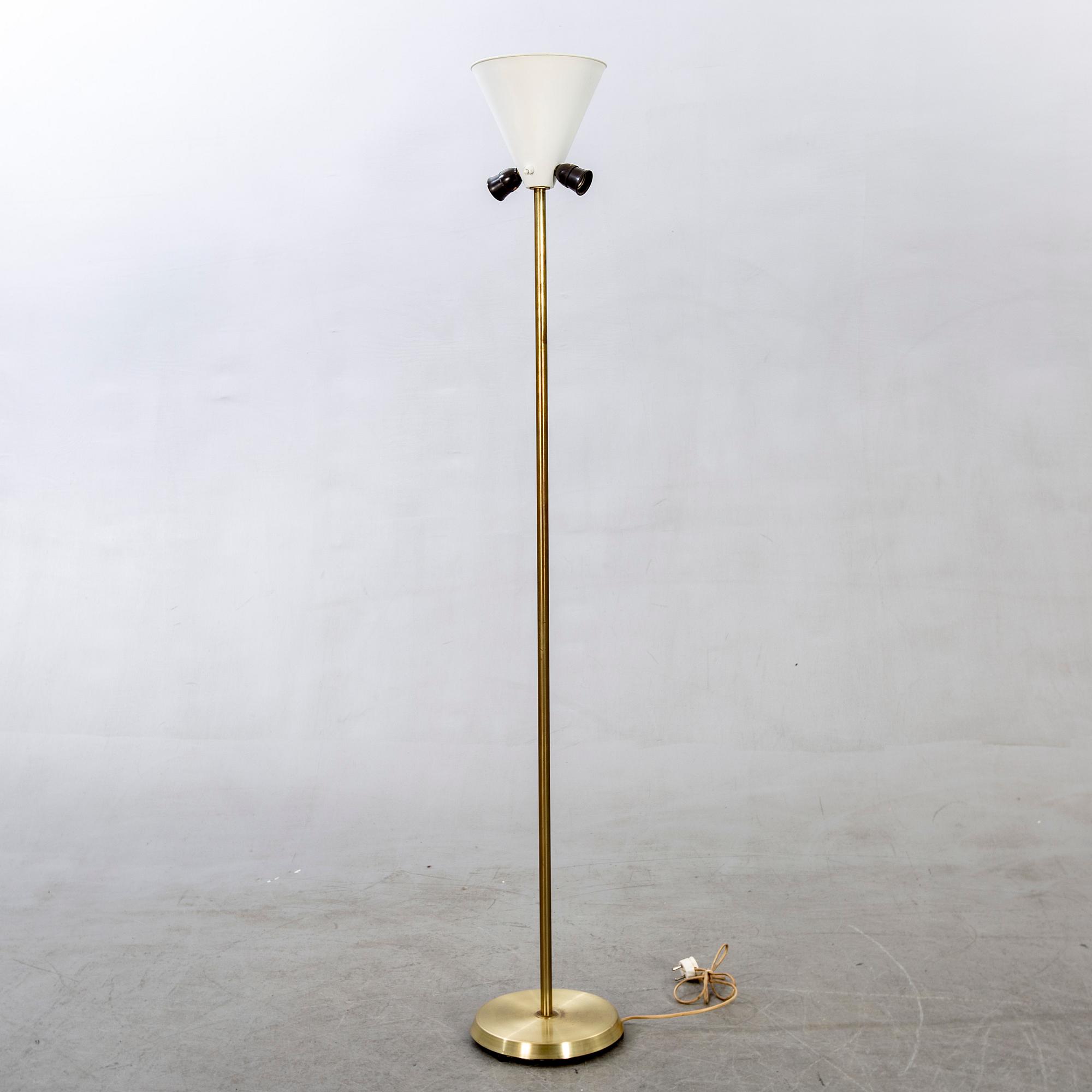Golvlampa/uplight Fagerhults 1900-talets mitt.