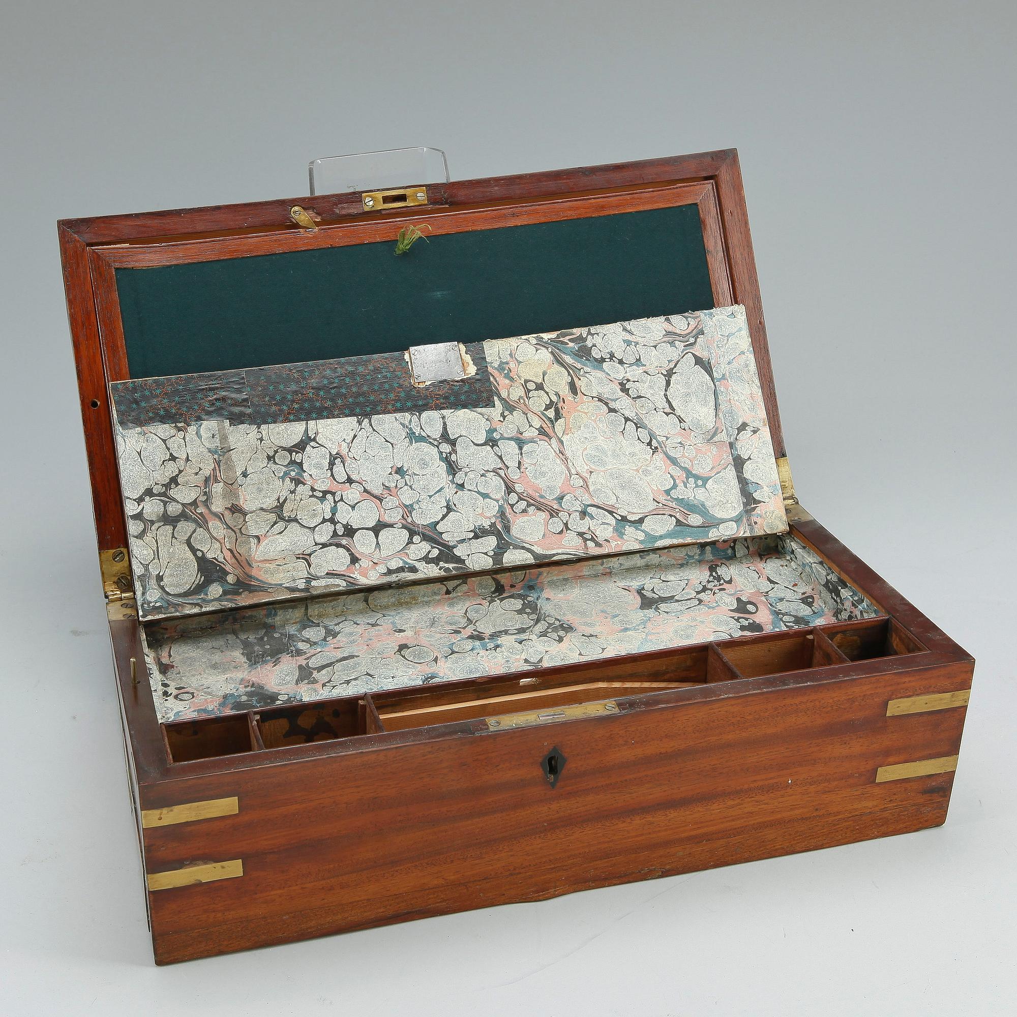 SKRIVSCHATULL, 1800-talets senare del.