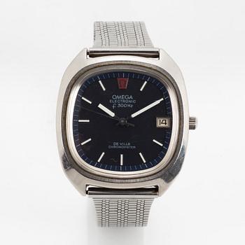 Omega, De Ville, Electronic (f300Hz), wristwatch, 37,5 mm.