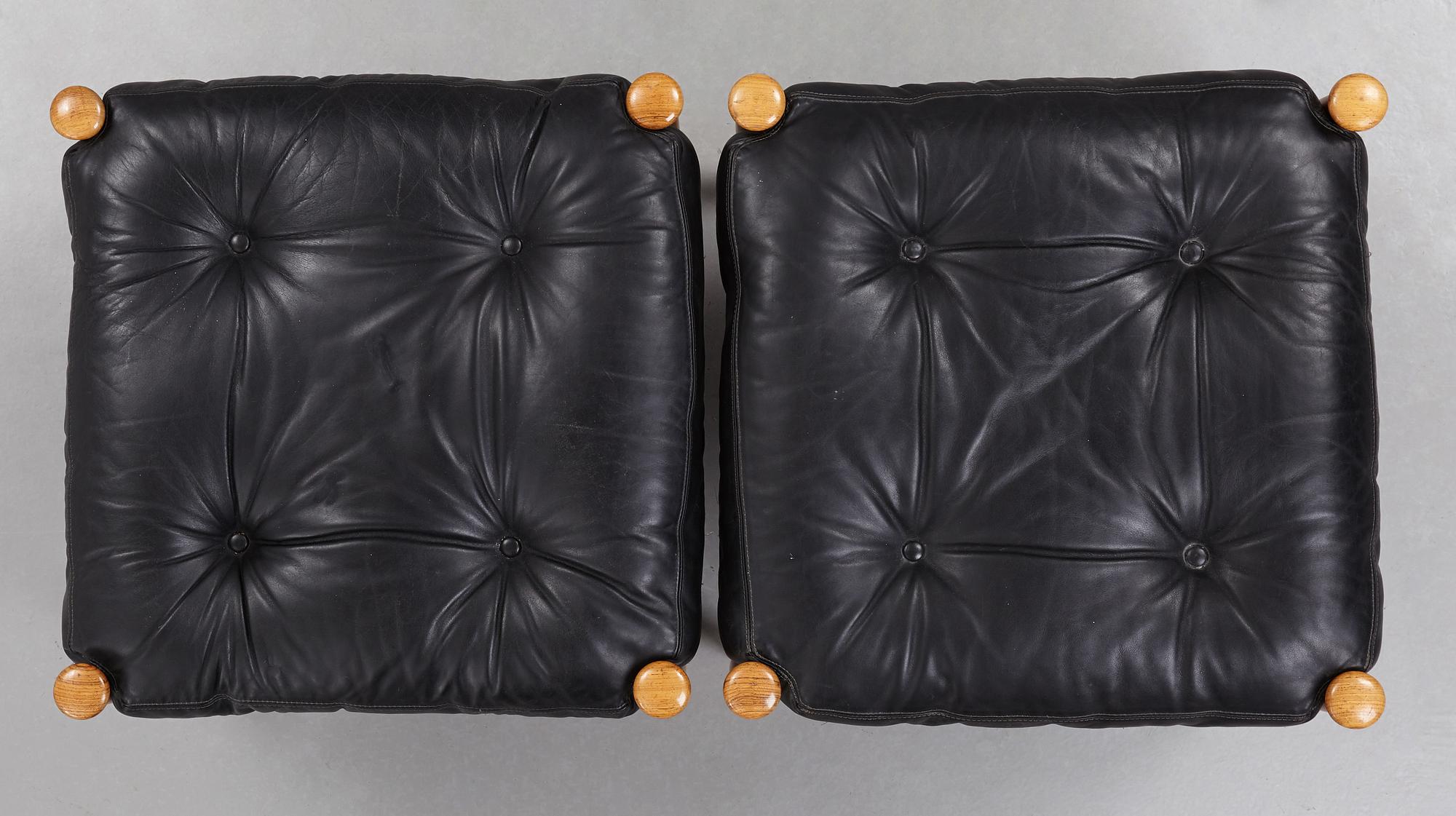 ERIC MERTHEN, fåtöljer, ett par "Amiral", Industri IRE, Skillingaryd 1960-tal.