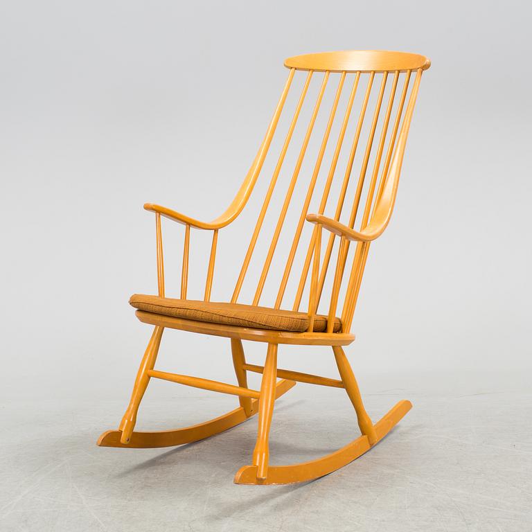 A rocking chair by Lena Larsson, Nesto, Nässjö stolfabrik.