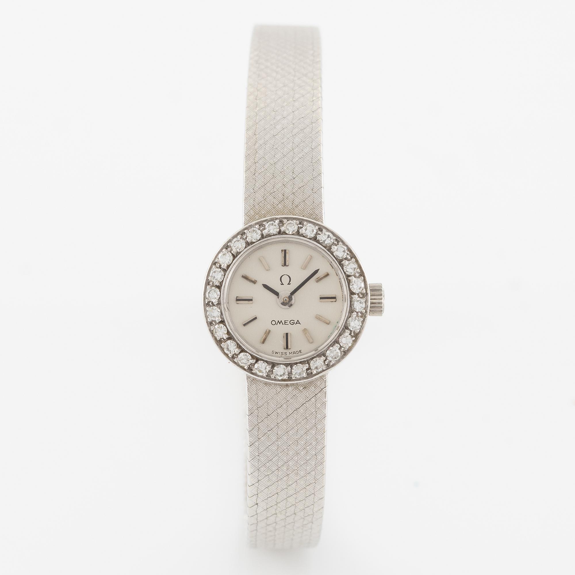 Omega, wristwatch, 15 mm.