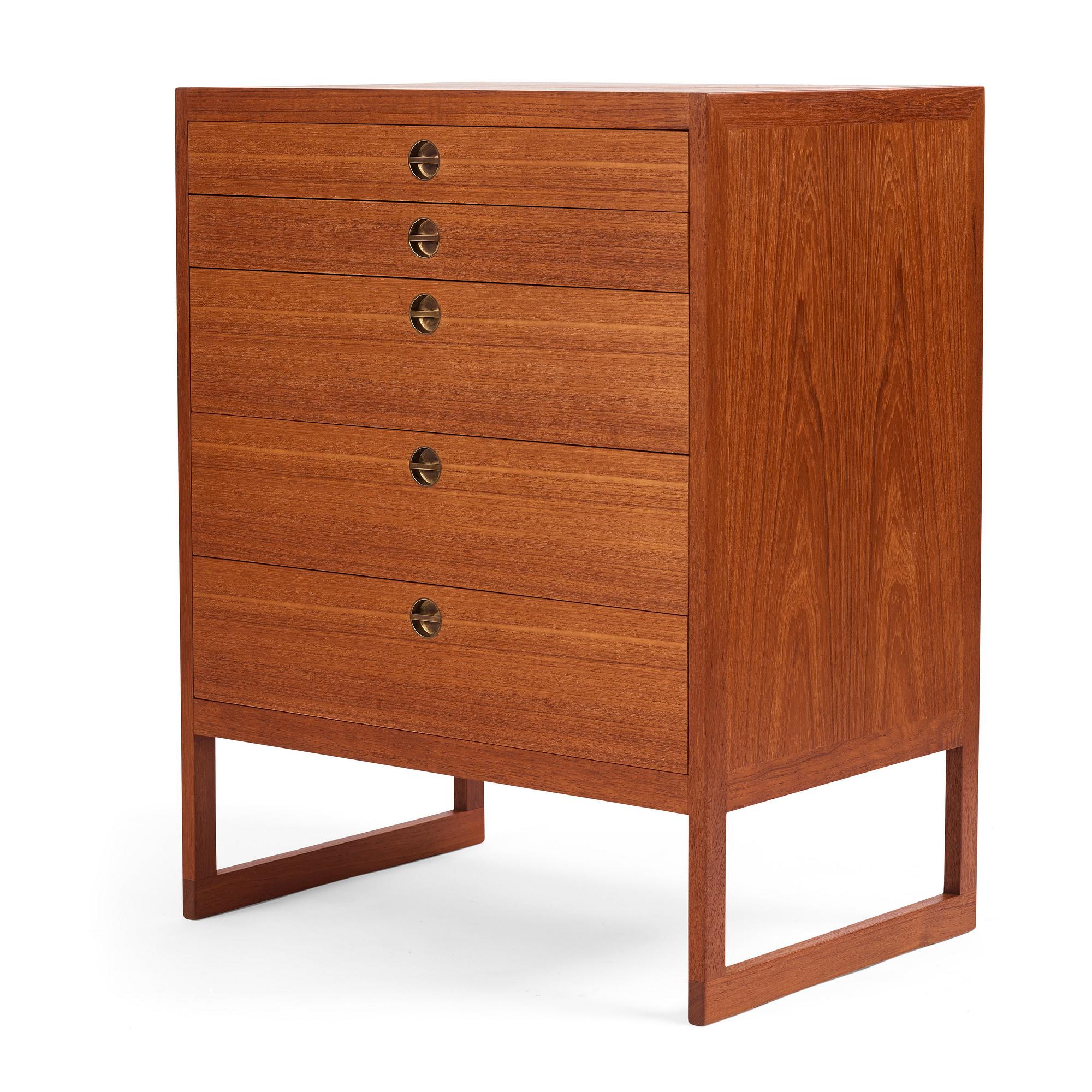 Børge Mogensen, a chest of drawers, P Lauritsen & Son, Denmark, 1950-60s.