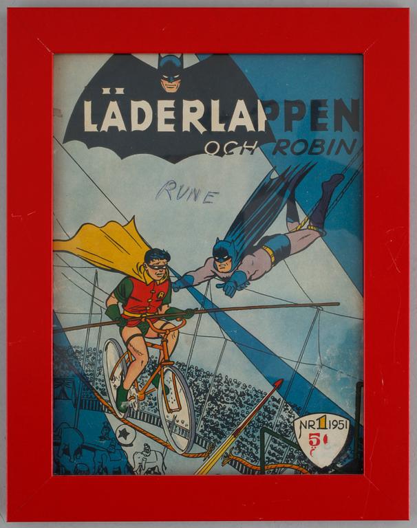 SERIETIDNING, Läderlappen Nr 1, 1951.