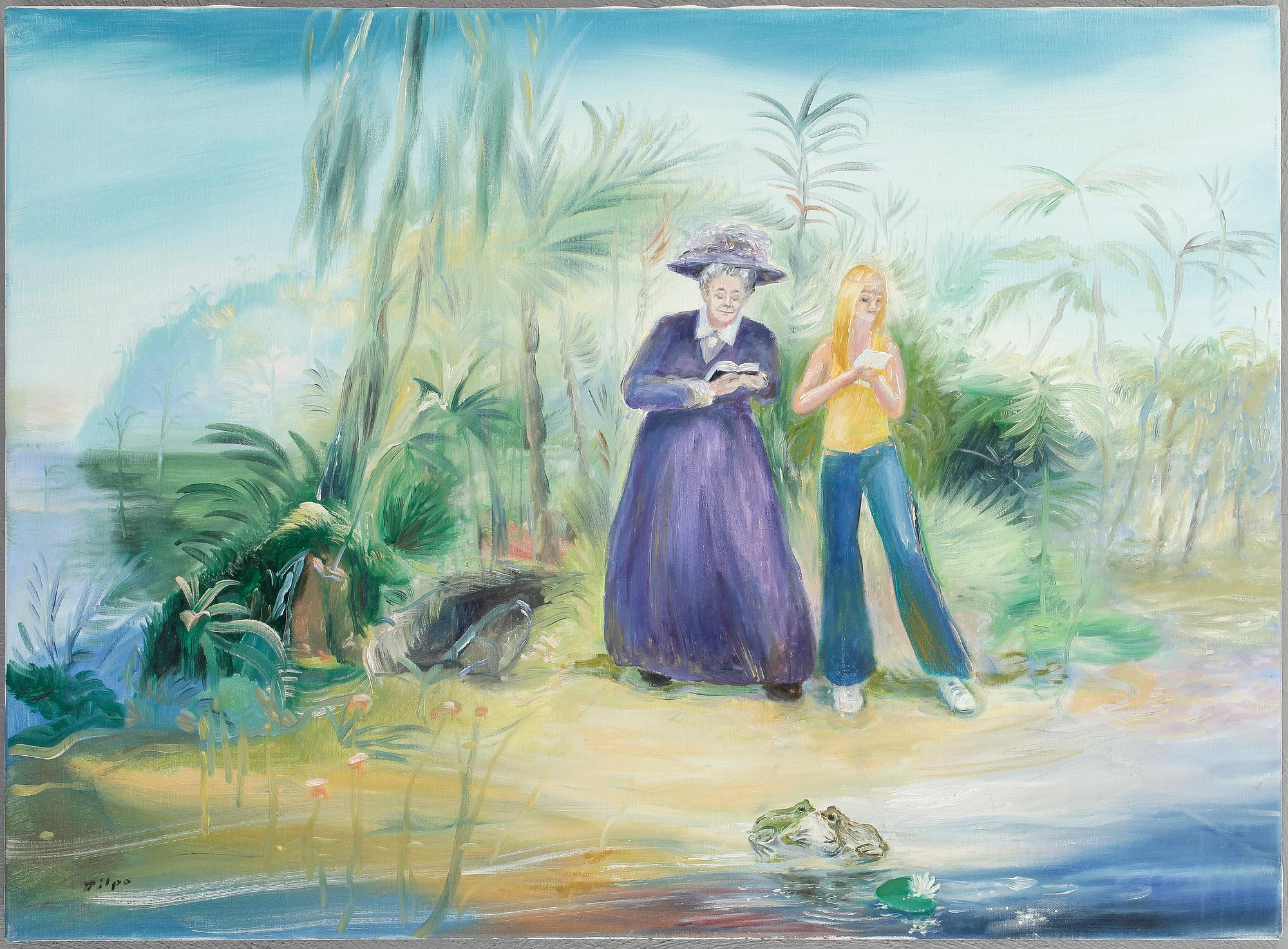 FRULS TILPO, olja på duk, signerad och daterad 2006.