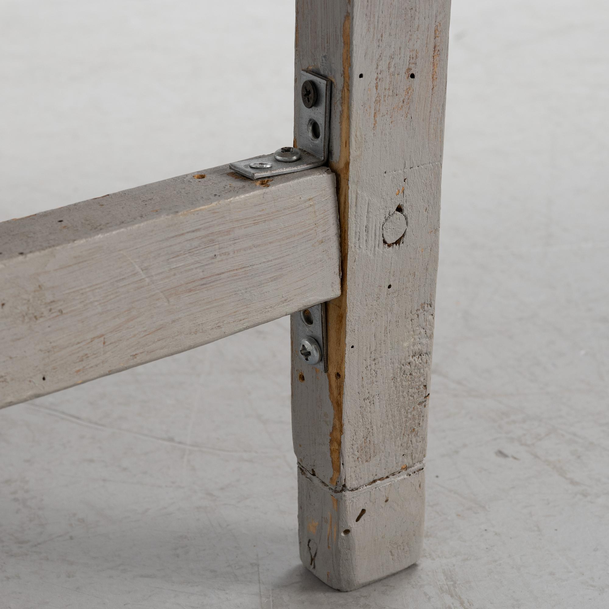 A 19th century gate-leg table.