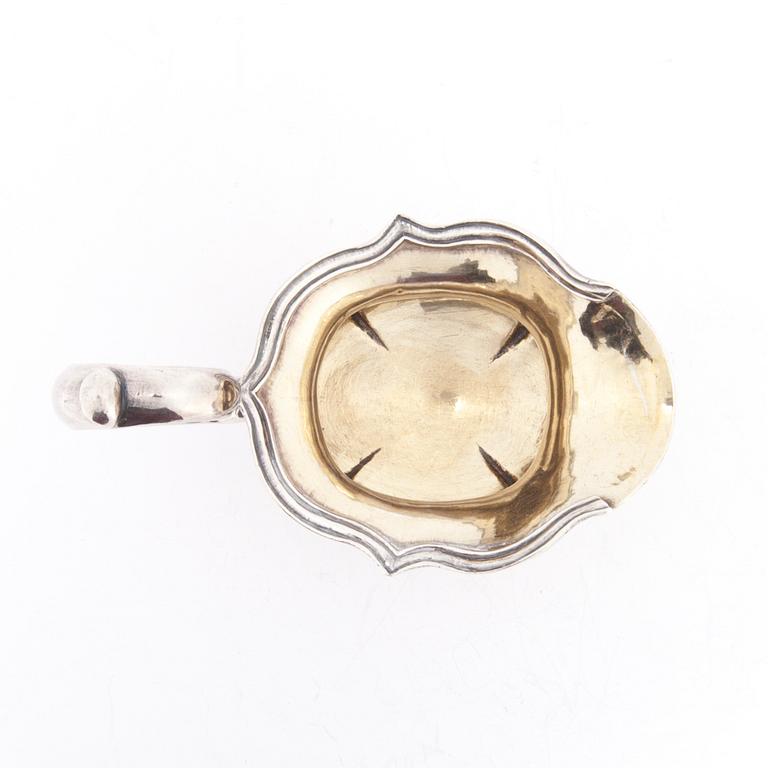 GRÄDDSNÄCKA, silver, Moskva Ryssland 1851. Vikt ca 117 g.
