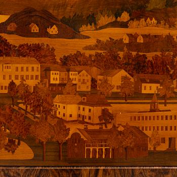 Skåp, signerat HJ, Sverige, 1930/40-tal.