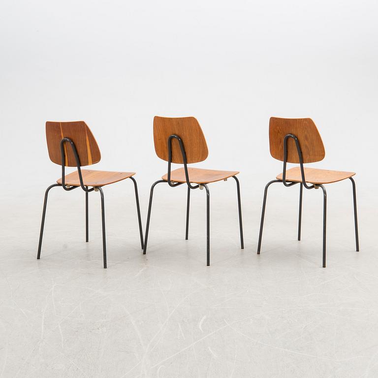 Chairs 8 pcs mid-20th century.