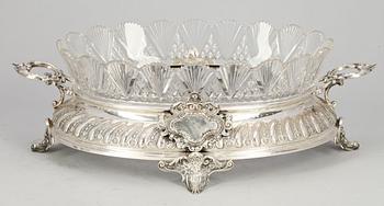 JARDINÄR, silver, K. Anderson, Stockholm, 1896, ca 970 gram silvervikt.