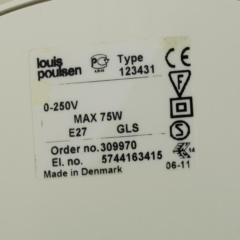 Verner Panton, Table lamp, "Panthella", Louis Poulsen.