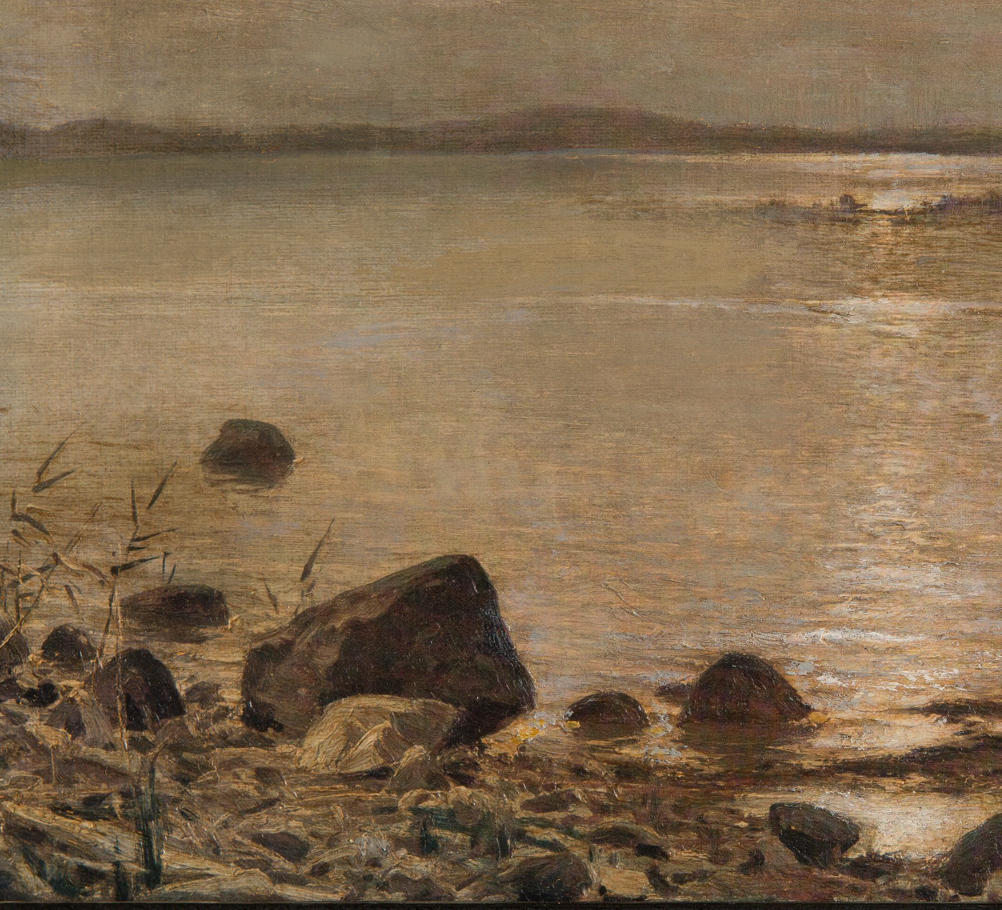 Hjalmar Munsterhjelm, Moonlight at the Shore.