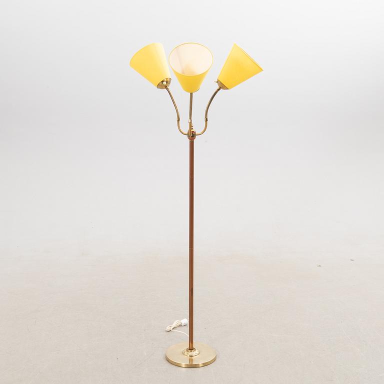 Floor lamp, mid-20th century.
