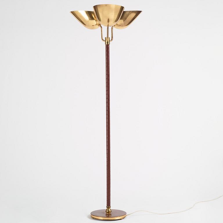 Carl-Axel Acking, a floor lamp model "2645", Bröderna Malmströms metallvarufabrik, Malmö 1940s-50s.