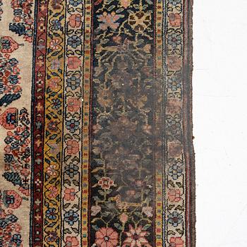 A Bakhtiari carpet, signed, c. 580 x 212 cm.