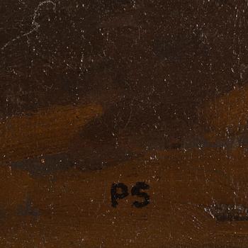PELLE SWEDLUND, oil on canvas, signed.